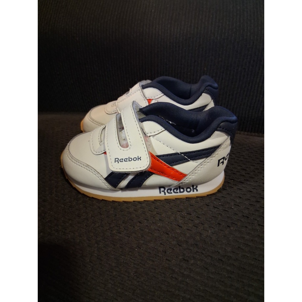 Reebok Classics Toddler Size 5 Vintage Retro Hook Loop Strap Vector Gum Sole Lug - Picture 1 of 8
